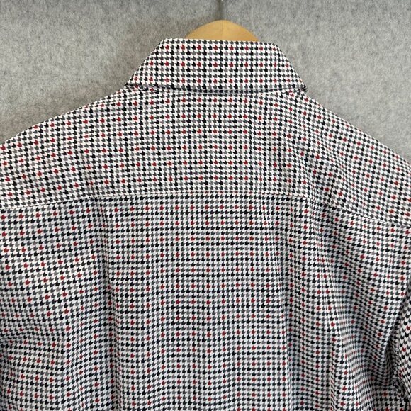 Robert Graham Modern Americana Button Front Shirt Mens Size XL Tailored Fit - Picture 9 of 14